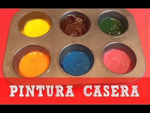 Fácil y económica pintura casera para niños 