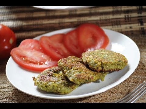 Tortitas de lenteja - Comida vegetariana.