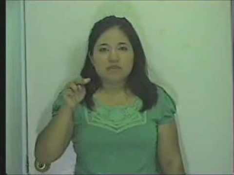 abecedario para niños sordos