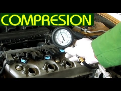 Probando la compresion al motor