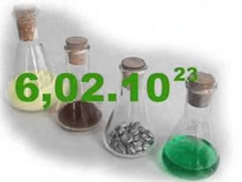 El mol y el número de Avogadro