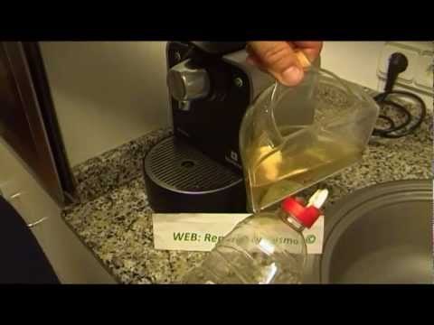 Como descalcificar la cafetera con vinagre