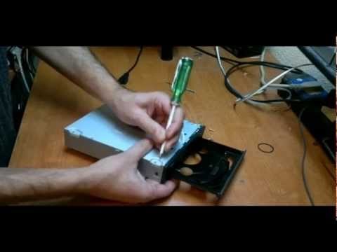Reparar una grabadora DVD que no abre