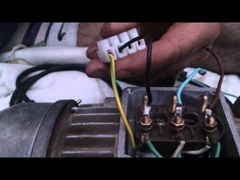 Convertir un motor trifásico a monofásico