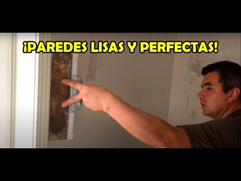 Como hacer acabados con yeso en paredes