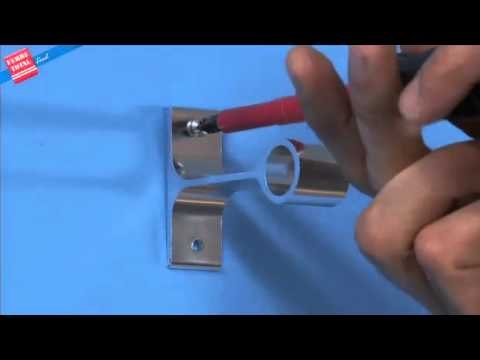 Instalación de un cortinero