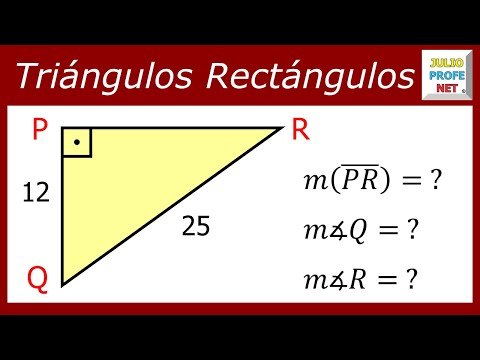 Solución de Triángulos Rectángulos