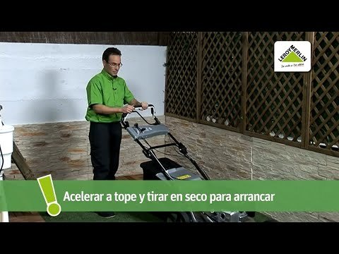 Cómo utilizar una podadora de cesped