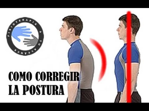 Corregir la postura de la espalda encorvada mediante ejercicios