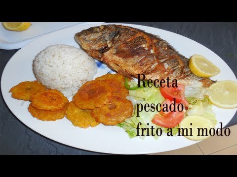 Receta de pescado frito