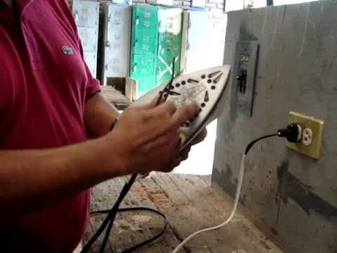 Como arreglar una plancha eléctrica de vapor