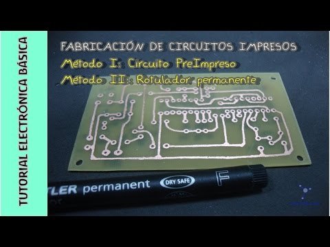 Cómo hacer Circuitos Impresos - Electrónica
