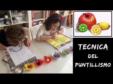 Técnica del puntillismo 