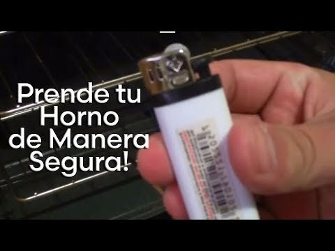 Como prender el horno de Gas  de manera segura
