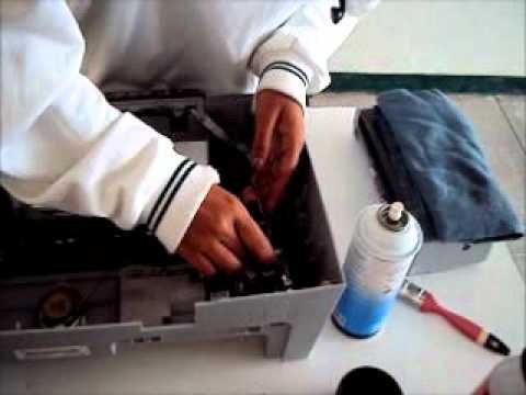 Mantenimiento de impresora HP