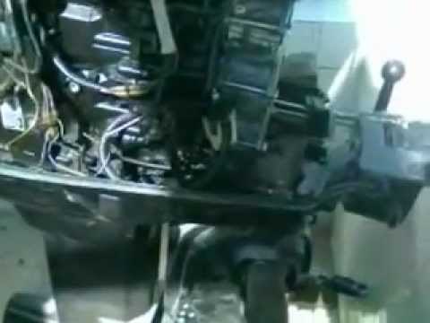 Previo al arranque del motor fuera de borda