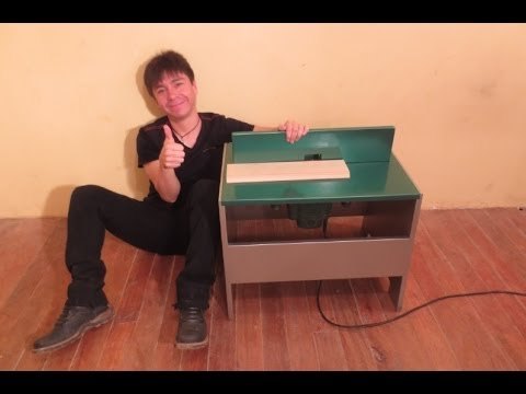 Como fabricar un banco casero para fresadora
