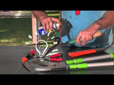 Cómo cuidar las herramientas del jardín