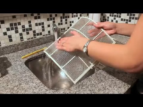 Cómo limpiar un filtro de aire acondicionado