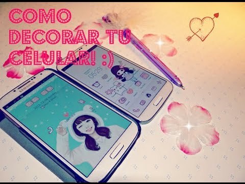 Como adornar tu celular 