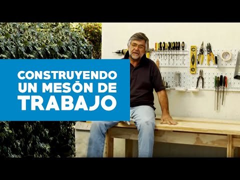 Cómo construir un mesón de trabajo