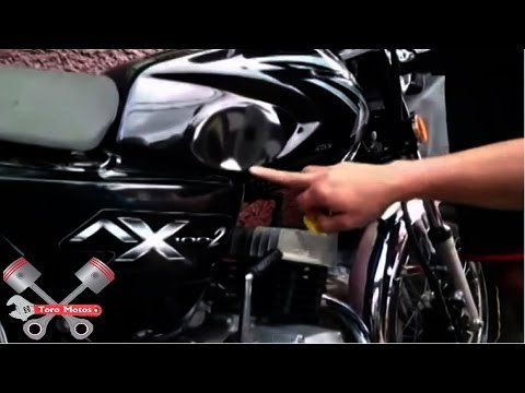 Como sacar golpes en un tanque de moto