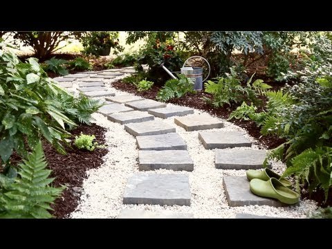 Cómo construir un camino de losas
