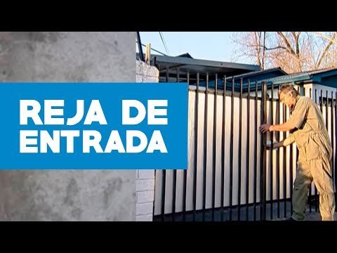 Cómo construir una reja de entrada