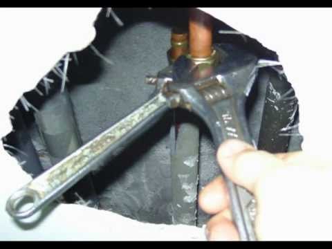 Como reparar una fuga de agua en tubo de cobre sin necesidad de soldar