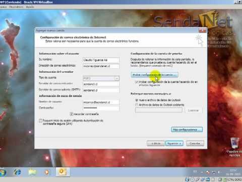 Configuración Microsoft Outlook 2010