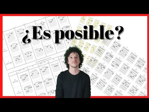 Aprende 60 Acordes para la guitarra en 10 min