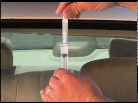 Como reparar un parabrisas