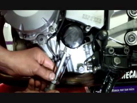 Cambio aceite y filtro de moto