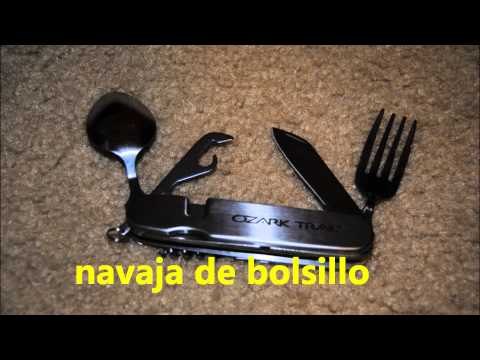 Lista de accesorios para camping