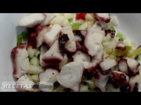 Pulpo a la vinagreta