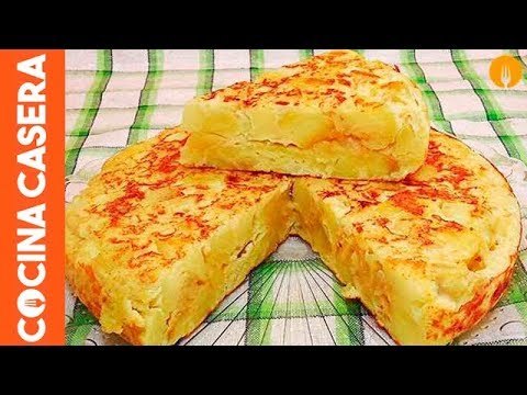 Tortilla de patatas casera