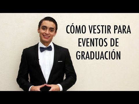 Cómo vestir en eventos de graduación - Hombres