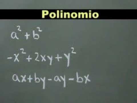 Introducción al Algebra - Monomios y Polinomios