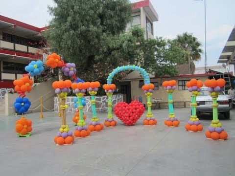 Decoraciones con globos