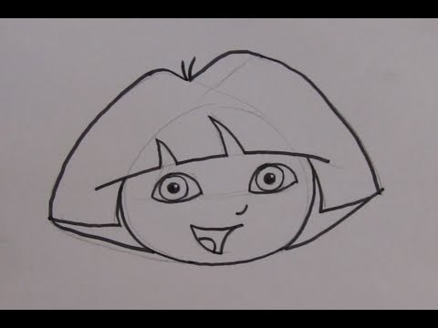 Cómo dibujar a Dora la Exploradora