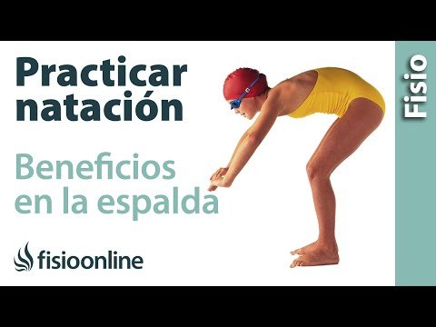 Nadar - Virtudes y beneficios para la espalda o columna vertebral