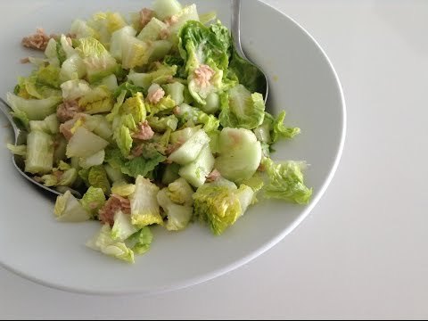 Ensalada con atún para bajar peso