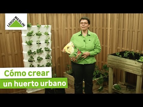 Huerto en la terraza