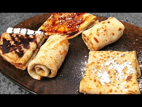Tipos de rellenos para crepes