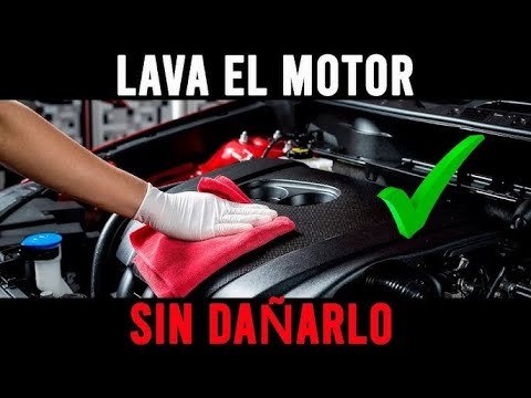 Lavado de motor en casa