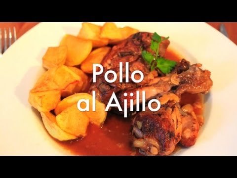 Pollo al ajillo