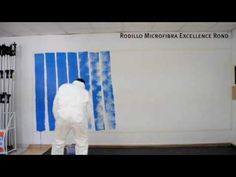 Como pintar con rodillo.