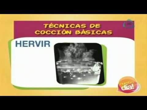 Hervir y freir, técnicas de cocción básicas