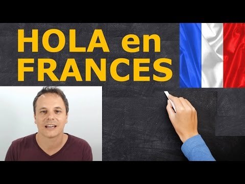 Curso de francés online : Hola en frances