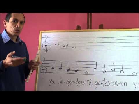 Clases de flauta con Fernando Cañón Lección 7